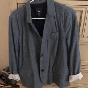 Gap Chambray blazer